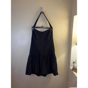 Women's Wild Fable Black Halter Bubble Dress Size Large New With Tags